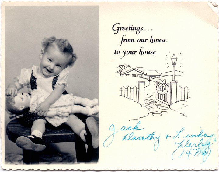 1408.jpg - Linda Derby 14 mo, child of Jack & Dorothy Reschly Derby.  1956